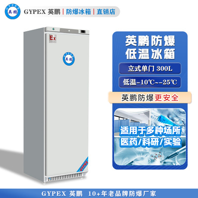 -10°C~-25°C超低温防爆冰箱300L-立式